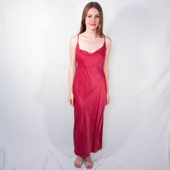 Anthropologie bias slip dress cheap